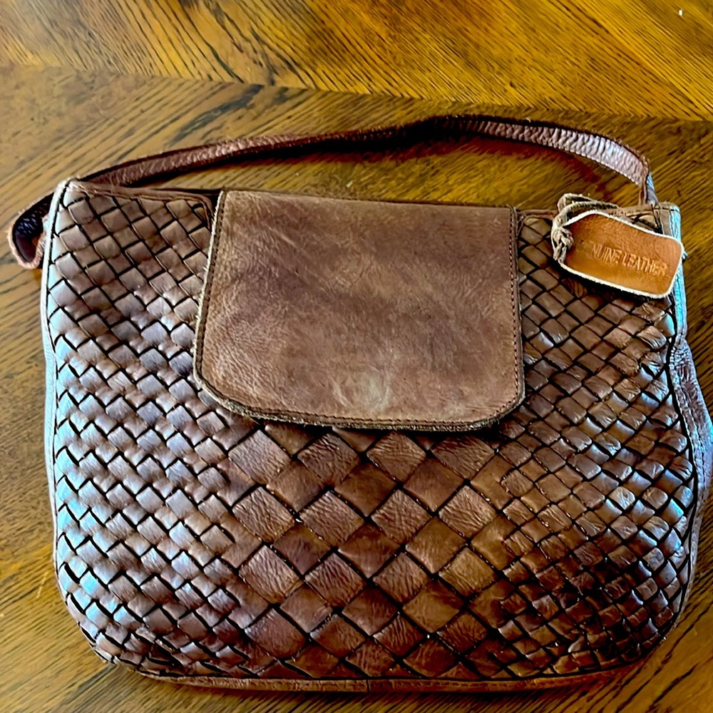 Genuine Leather Shoulder Bag